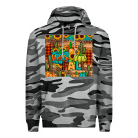 Slate Camo hello fall pumpkin Premium Hoodie - JahusDesignShop
