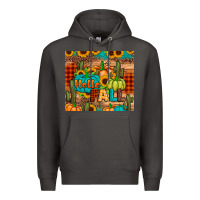 Smoke hello fall pumpkin Premium Hoodie - JahusDesignShop