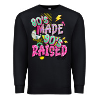 Black 80s made 90s raised Premium Sweatshirt - texasbilliewilder