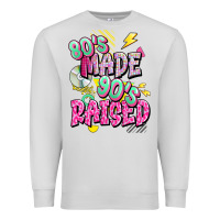 Dove Grey 80s made 90s raised Premium Sweatshirt - texasbilliewilder
