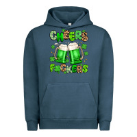 Pigment Midnight Navy cheers fuckers Urban Hoodie - Artiststas