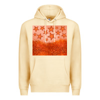 Pina Colada orange glitter star Premium Hoodie - JahusDesignShop