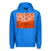 True Royal orange glitter star Premium Hoodie - JahusDesignShop