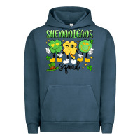 Pigment Midnight Navy shenanigans squad Urban Hoodie - Artiststas