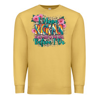 Antique Gold i hope karma slaps you in the face before i do Premium Sweatshirt - Zillion Design Studio