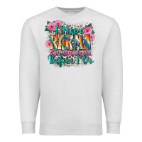 Oatmeal Heather i hope karma slaps you in the face before i do Premium Sweatshirt - Zillion Design Studio