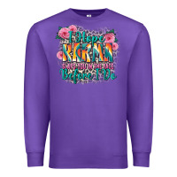Purple i hope karma slaps you in the face before i do Premium Sweatshirt - Zillion Design Studio