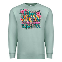 Seafoam i hope karma slaps you in the face before i do Premium Sweatshirt - Zillion Design Studio