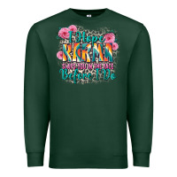 Sports Green i hope karma slaps you in the face before i do Premium Sweatshirt - Zillion Design Studio