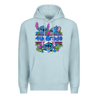 Blue Mist preview flower stitch 4 th grade Premium Hoodie - AdoDesignShop