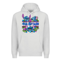 Dove Grey preview flower stitch 4 th grade Premium Hoodie - AdoDesignShop