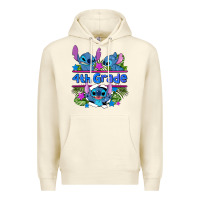 Sandshell preview flower stitch 4 th grade Premium Hoodie - AdoDesignShop