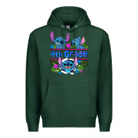 Sports Green preview flower stitch 4 th grade Premium Hoodie - AdoDesignShop