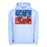 Pigment Grape Ice american popsicle and stars Urban Hoodie - AdoDesignShop
