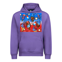 Tulip american popsicle and stars Urban Hoodie - AdoDesignShop