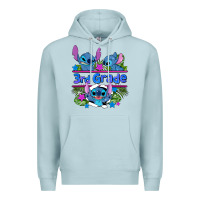 Blue Mist preview flower stitch 3rd grade Premium Hoodie - AdoDesignShop