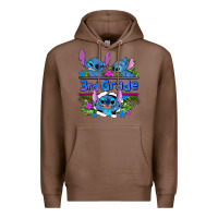 Preview Flower Stitch 3rd Grade Premium Hoodie | Teevron