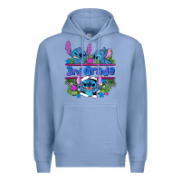 Colony Blue preview flower stitch 3rd grade Premium Hoodie - AdoDesignShop