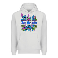 Dove Grey preview flower stitch 3rd grade Premium Hoodie - AdoDesignShop
