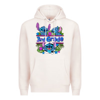 Pale Pink preview flower stitch 3rd grade Premium Hoodie - AdoDesignShop