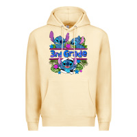 Pina Colada preview flower stitch 3rd grade Premium Hoodie - AdoDesignShop
