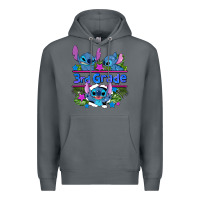 Rock preview flower stitch 3rd grade Premium Hoodie - AdoDesignShop
