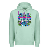 Seafoam preview flower stitch 3rd grade Premium Hoodie - AdoDesignShop