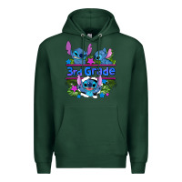 Sports Green preview flower stitch 3rd grade Premium Hoodie - AdoDesignShop