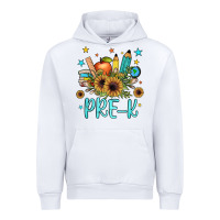 White pre k Urban Hoodie - JahusDesignShop