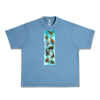 Pebble Blue dinosaurs pen wrap Urban Heavy Tee - Artiststas