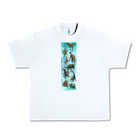 White dinosaurs pen wrap Urban Heavy Tee - Artiststas