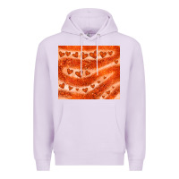 Lilac orange glitter heart Premium Hoodie - JahusDesignShop