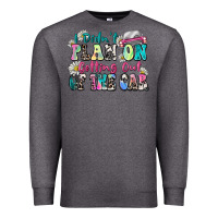 Charcoal Heather i didn't plan on getting out of the car Premium Sweatshirt - Zillion Design Studio