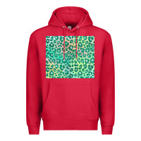 Cardinal green leopard glitter Premium Hoodie - JahusDesignShop