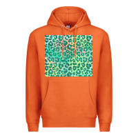 Carrot green leopard glitter Premium Hoodie - JahusDesignShop