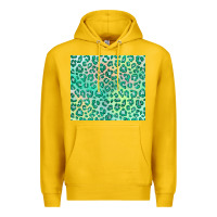 Lemon green leopard glitter Premium Hoodie - JahusDesignShop