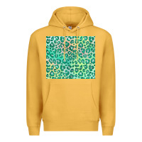 Mustard green leopard glitter Premium Hoodie - JahusDesignShop