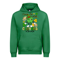 Emerald i teach the cutest clovers in the patch Urban Hoodie - Artiststas