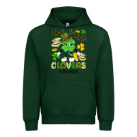 Forest Green i teach the cutest clovers in the patch Urban Hoodie - Artiststas