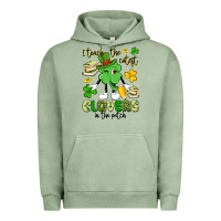 Pigment Oil Green i teach the cutest clovers in the patch Urban Hoodie - Artiststas