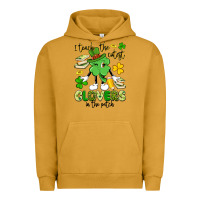 Pigment Peanut Butter i teach the cutest clovers in the patch Urban Hoodie - Artiststas
