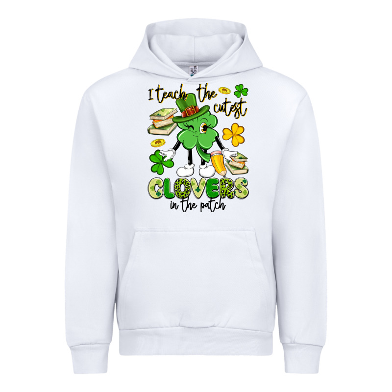 I Teach The Cutest Clovers In The Patch Urban Hoodie by Artiststas | Teevron