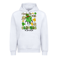 White i teach the cutest clovers in the patch Urban Hoodie - Artiststas