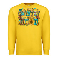 Lemon a little country a little hood Premium Sweatshirt - texasbilliewilder