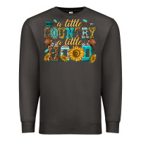 Smoke a little country a little hood Premium Sweatshirt - texasbilliewilder