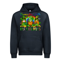 Navy shamrockin with my gnomies Urban Hoodie - Artiststas
