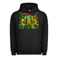 Pigment Black shamrockin with my gnomies Urban Hoodie - Artiststas