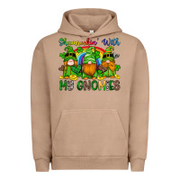 Pigment Burro shamrockin with my gnomies Urban Hoodie - Artiststas