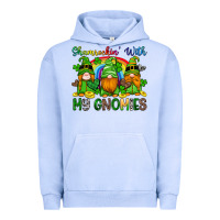 Pigment Grape Ice shamrockin with my gnomies Urban Hoodie - Artiststas