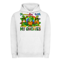 Pigment Lunar Rock shamrockin with my gnomies Urban Hoodie - Artiststas